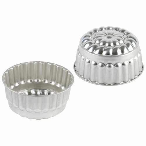 Gobel 124610 Moule à Diplomate ou Bavarois pour Biscuit et Gelée Embouti Fer Blanc Ø 18 cm