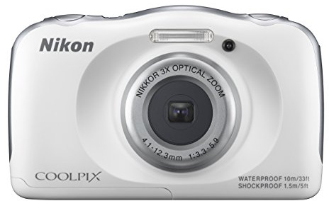 Nikon S33 Appareil Photo Numérique Compact 13.2 Mpix zoom 3 x Micro-USB Blanc