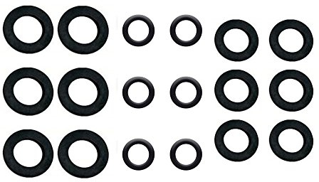 TOPWAYS® Dichtungs-Satz Replacement Kit O-Ring Vielseitiger Dichtungsring Unterlegscheiben Ersatzkit Dichtungssatz für die Hahnverbinder