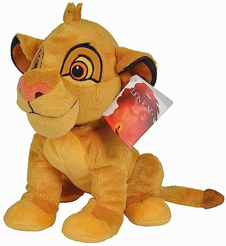 Disney - Löwenbaby Simba König der Löwen, Plüschtier, 25 cm, ab 0 Monaten