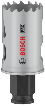 Bosch 1x PRO Multi Material Power Change Plus Hole Saw | for Softwood, Drywall, Ø 30 mm, Professional Accessory Drill Driver