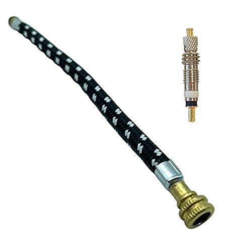 Bike Pump Valve Adaptor (For Presta Valves (Long Bicycle Type With Screw))
