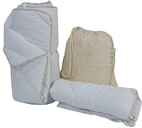 Zip&Dream Piumino In Ovatta Anallergica Topper per Culle e Lettini (Stokke Mini, Ovatta 300g)