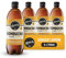 Remedy Kombucha Tea - Ginger Lemon - Sparkling Live Cultured, Naturally Sugar Free Soft Drink - Probiotic for Gut Health - 6x700ml