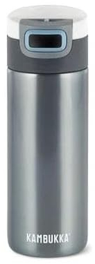 ESTEXO Kambukka Etna Thermobecher Kaffeebecher 500 ml Isolierbecher to Go Becher Grau