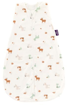 Träumeland Sommerschlafsack LIEBMICH Baumwolle, Waldtiere, Größe 60