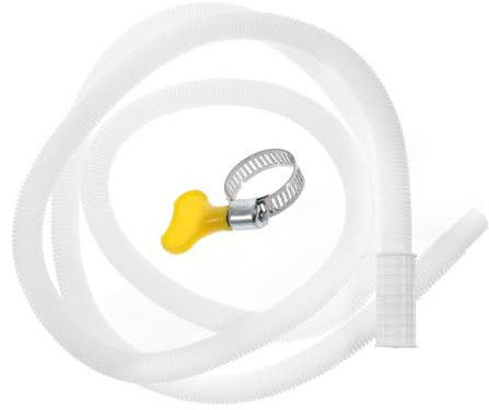 Zerodeko 5m Air Conditioning Drainage Kit Verlängerungsschlauch Mit Schlauchklemme Für Klimaanlagen Witterungsbeständig Und Installieren Für Außenanlagen