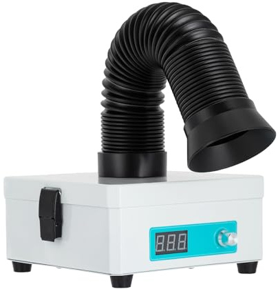 Lötrauchabsaugung, 15W 15m³/h, Rauchabsauger mit 3 Stufen Filter Lötrauchabsorber Elektrisch Rauchabsaugung für Manuelles Schweißen, Moxibustion Schönheit