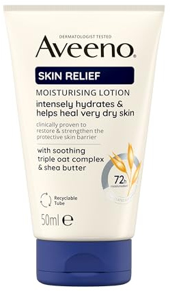 Aveeno Skin Relief Moisturising Lotion for Dry and Sensitive Skin 50ml