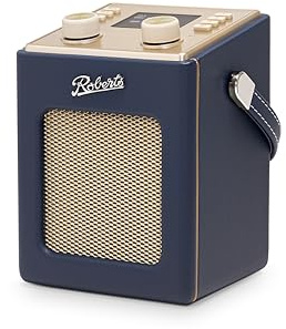Revival Mini 2 Dab+/FM/Bluetooth Portable Radio Alarm Clock, Midnight Blue
