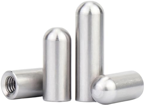 Gewindestift Edelstahl-Innengewinde, Zylinderstift, Zahnpositionierungszylinder, Positionierungsdübel GB120 Zur Reparatur(D8xM5 (5pcs),8mm)