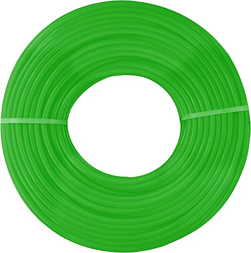 CON:P Trimmerfaden 1,6 mm x 25 m - Ersatz-Faden für Rasentrimmer-Spulen - Runder Querschnitt - grün / Mähfaden / Trimmerschnur für Motorsense / CMB321625