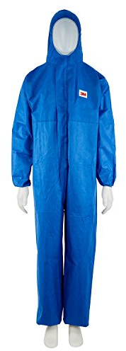 3M 4515-B-S Protective Coverall, Small, Blue