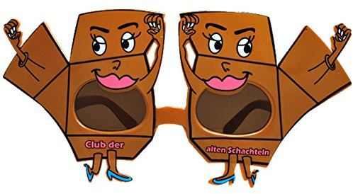 Riesige Funnbrille Club der alten Schachteln Brille Funbrille für Sie