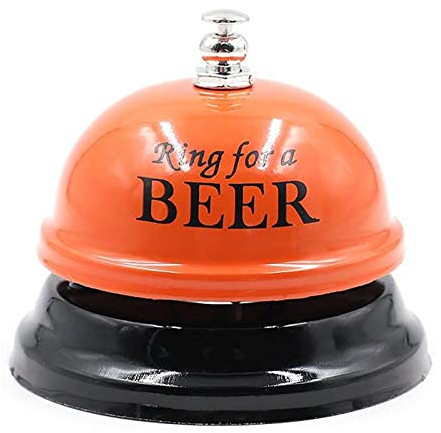 Modische Service-Glocke/ Tischschelle/ Rezeptionsglocke von Zhi Jin - Für Kellner, Restaurant, Bar Orange