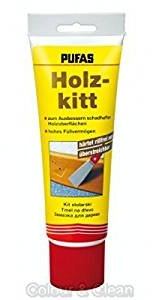Pufas 10292 Holzkitt Holzpaste 2x400g, Braun, 400 g