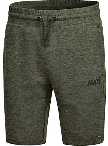 JAKO Damer premium basics Short, khaki melerad, 40