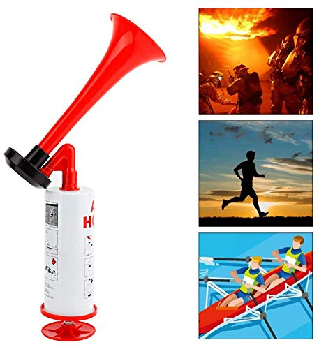 Aramox Air Horn signalhorn Handheld Sporthorn, Handluftpumpenhorn Feueralarm Sport Sicherheitsboot Horn