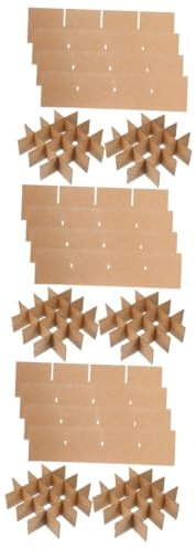 CIYODO 3 Sets Kartonteiler Für Umzugskartons Lagerung Verpackung Medium Cube Rangement