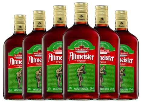 Licor de hierbas Nordbrand Nordhausen Altmeister 70 cl (Caja de 6 Botellas de 70 cl)