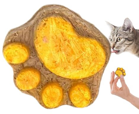 puzzlegame Temptation Katzen-Leckereien,Pfoten-Katzen-Leckereien, Katzensnacks zur Mundreinigung, Katzenkekse, natürliche, gesunde Katzensnacks, trockene Katzensnacks, Kätzchensnacks, Pfoten-Snacks