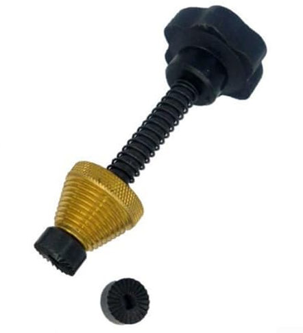 Outil de réinstallation de robinet, kit de réinstallation des robinets qui fuient, avec 1 guide fileté et 2 fraises en acier, pour enlever l'accumulation de tartre