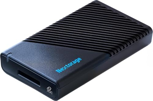 Nextorage Japan Cfexpress - Lector de tarjetas tipo A USB 40 Gbps USB 4 tipo C adecuado para tarjetas de memoria Cfexpress 4.0 tipo A