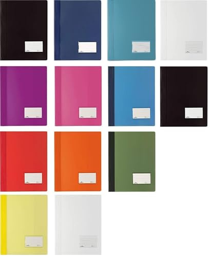 DURABLE Hunke & Jochheim Schnellhefter DURALUX®, für A4 Überbreit, 280x332mm (13 Farben sortiert)