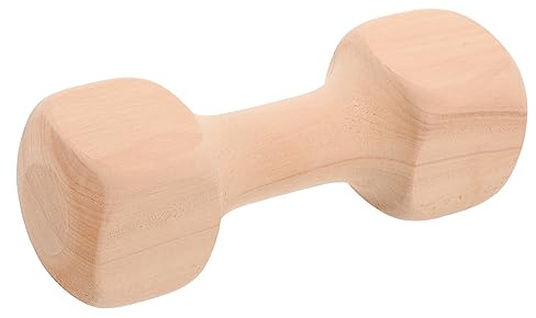 Luxshiny Kleines Welpenspielzeug Holz Kauspielzeug für Zähne Molarform Interaktives Hundespielzeug für Training und Beschäftigung Leicht Tragbar Sicher für Zuhause und Unterwegs