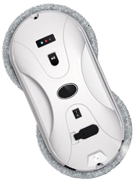 OUHFCASN Robot lavavetri con Doppio spruzzatore d'Acqua, lavavetri Elettrico con Telecomando for pareti Esterne in Vetro di edifici Alti più modalità di Pulizia