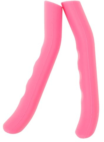 Gatuida Fundas de Silicona Antideslizantes para Empuñaduras de Freno de Bicicleta, Cómodas y Resistentes para Proteger Palancas en Ciclismo y Paseos