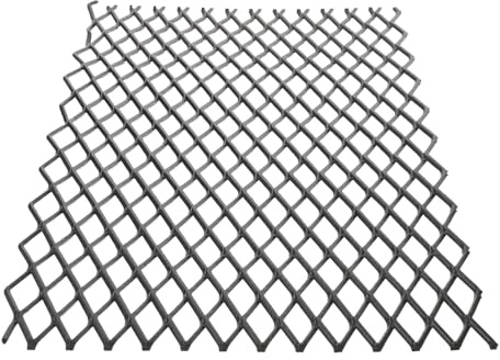 NUOBESTY Grille de Cheminée en Acier 25 X 40 Cm pour Foyer Extérieur, Grille à Bûches Réceptacle à Braises, Accessoire Compatible Poêles à Bois pour Cuisson au Charbon et Barbecue