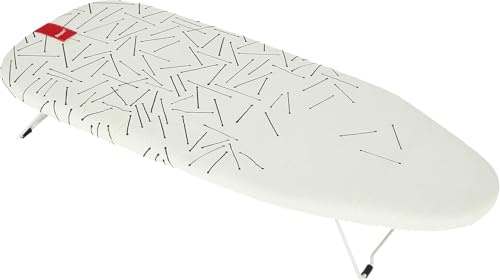 Tabla de Planchar Sobremesa - Envio 24h - | Cuelga Percha| Funda Resistente y Tabla Ligera | Medidas: (73.5 x 31.5cm) | Patas Antideslizantes (Tabla Sobremesa) (Up)