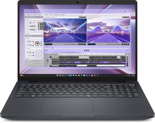 DELL Pro Max 16 MC16250 Intel Core Ultra 7 265H Workstation mobile 40,6 cm [16] Full HD+ 16 GB DDR5-SDRAM 512 GB SSD Wi-Fi 7 [802.11be] Windows 11 Pro Tedesco Nero (DELL PRO MAX 16 U7-265H - 16/512 W