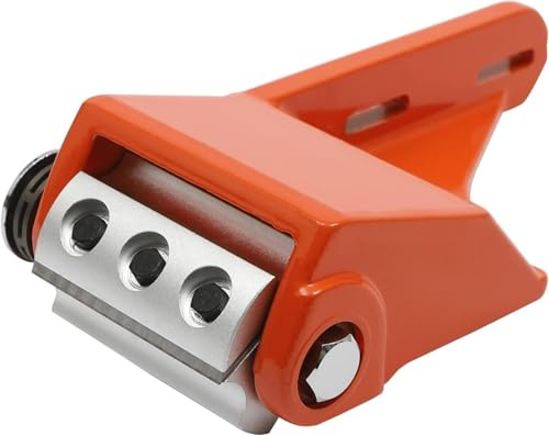 Log Peeler-tillbehör för motorsåg, dubbla kullager-debarkerverktyg med 4 blad för barkavlägsnande och spårskärning, passar 65cc-sågar med .325 och 3/8 kedjestygn, professionellt träsvarvararbete