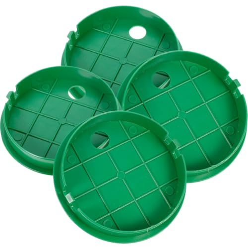 PAMINGONO Tapa de Caja de Válvulas para Jardín de Plástico Diseño Redondo y Alta Fiabilidad, Adecuado para Arqueta Riego y Sistema de Aspersores Varios estilos