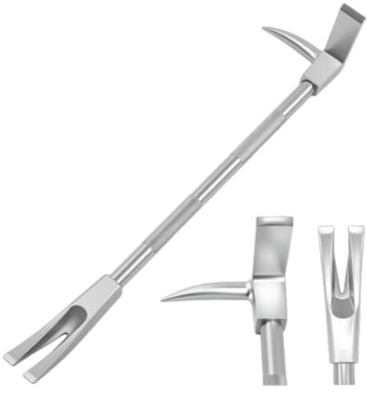 Multi-Tool Crowbar Emergency, Construction Demolition Equipment with Non-Slip Handle, 24/30/36 Inch Demolition Crowbar Emergency Response Tool for Forcible Entry