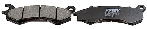 TRW MCB833 Organic Allround Kit pastiglie freno per Peugeot Motorcycles Django Evasion 2014 - Assale Anteriore e Altre Moto