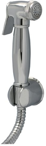 Bidet Handbrause - Bidetarmatur · inkl. Wandhalterung und Schlauch · Brausehalter · Bad · WC | Burgtal Rondo 17476