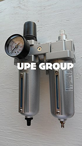 3/4 HEAVY DUTY COMBO PARTICULATE & COALESCING FILTER REGULATOR COMPRESSED AIR WITH AUTOMATIC DRAIN