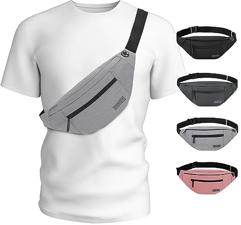 Crossbody Bags for Women Men Travel Essentials Fanny Pack Belt Bag