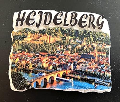 Heidelberg,Deutschland 3D Kühlschrankmagnet Souvenir, Polyresin ,fridge magnet,Germany 260308