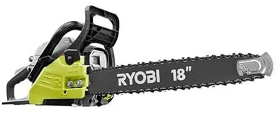 RYOBI RY3818 - Motosega a gas a 2 tempi da 38 cc con custodia resistente