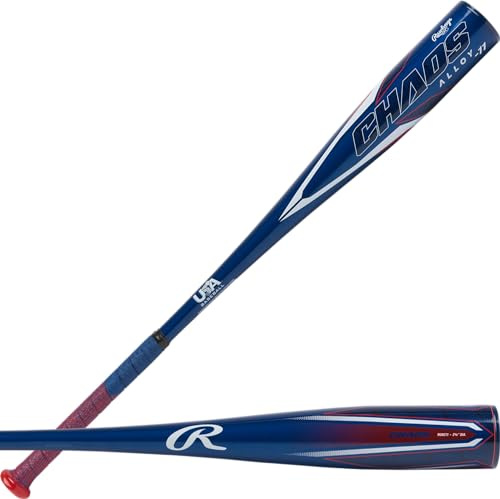 Rawlings | Chaos Baseball Bat | USA | -11 Drop | 2 5/8 Barrel | 1 Pc. Aluminum | 26