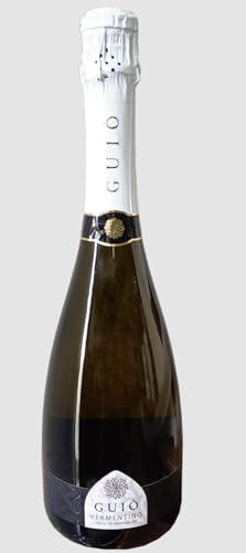 Slow Sardinia - Vermentino di Sardegna DOC Extra Dry - Spumante Brut 75cl - Profumo Intenso - Sapore Fresco e Morbido - Ideale per Pesce - 2 bottiglie da 75 cl-Cantina Santa Maria La Palma