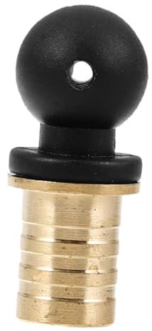 Cabilock Weinsparer Sektflaschenverschluss Dekorative Kürbiseinlage Stilvolles Messing Und Silikon