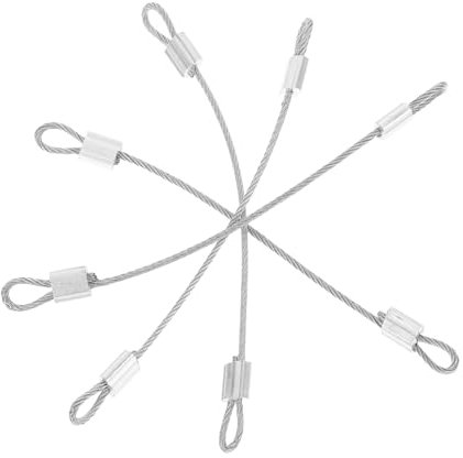 Angoily 4 Piezas De Accesorios Para Ventiladores Eléctricos Ventiladores De Techo Cables Revestidos Bloqueables Cordón De Seguridad Corto Cadena De Seguridad Para Puertas Exteriores