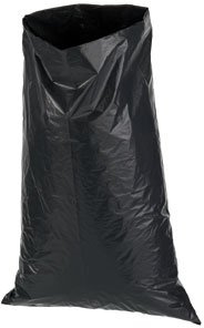 Entsorgungssäcke schwarz 1500x1800mm 120mµ 10 Sack pro Bündel
