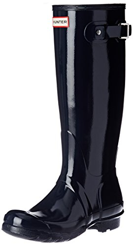 Hunter Original Tall, Stivali Di Gomma Donna, Blu (Navy), 38 EU