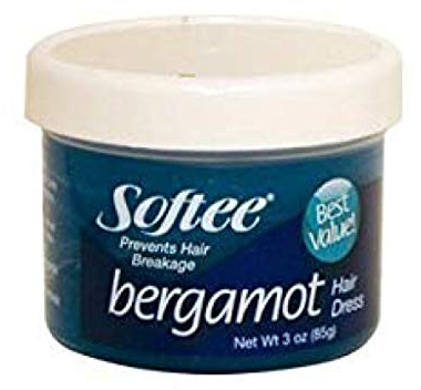 Softee Softee bergamot hair dress 3 ounce, Blue, 3 Ounce